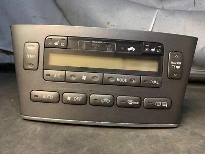 Fits 2004 Lexus ES330 After 05/2004 Heater A/C Control OEM#:5590233570 Foto 1 de 4