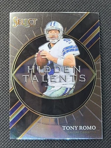 Tony Romo 2021 Panini Select Hidden Talents Insert #HT-10 Dallas Cowboys - Picture 1 of 3