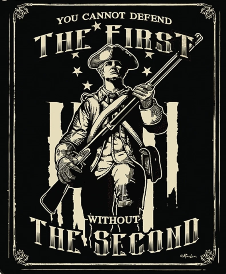 Queen Patriot Soldier 1st & 2nd Amendments Mink Faux Fur Blanket Super Soft Full