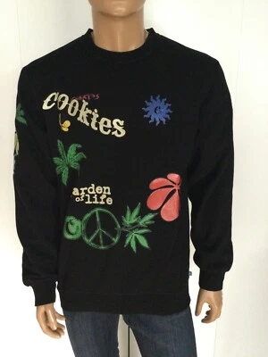 Sudadera Pullover Cookies SF Negra Jardín de la Vida Talla L Foto 1 de 4