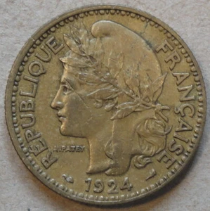 Kamerun 1924 2 Francs XF wie abgebildet - Bild 1 von 2