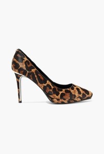 leopard print pointed heels