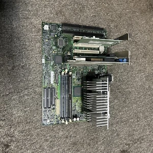 Pentium Slot1 Compaq HP Deskpro CPU Ram And 3 Slot Cards - Picture 1 of 8