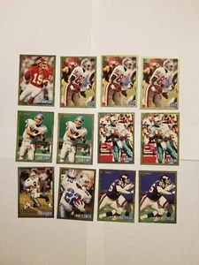 1993 BOWMAN FOOTBALL , Rice, Montana, E.Smith L.Taylor, B.Sanders. 28 CARD lot - Picture 1 of 12