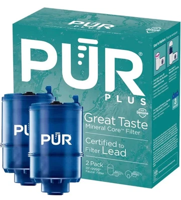 Pur Plus Faucet Mount Replacement Filter RF-9999 2-Pack - Image 1 of 4