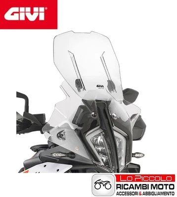 Cúpula Airflow Deslizante Transparente [GIVI] KTM 890 Adventure 2023 2024 2025 - Imagen 1 de 3