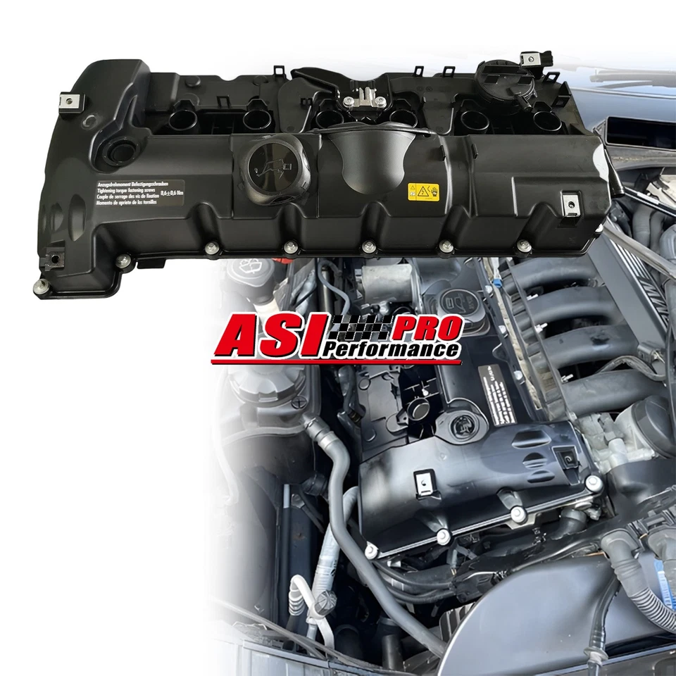 Engine Valve Cover w Gasket Fit For BMW 128i 328i 528i 'X3 X5/ Z4 ,11127552281 Foto 1 de 4
