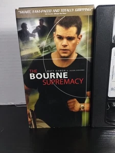 VINTAGE The Bourne Supremacy (VHS, 2004) Universal Matt Damon Movie  - Picture 1 of 4