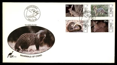 Mayfairstamps Ciskei FDC 1982 Mammals of Ciskei Combo First Day Cover aau_88141 - Image 1 of 2
