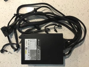 Corsair HX1200 1200W Fully Modular Power Supply - Imagen 1 de 5
