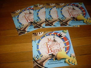 Lehre:Set 5 gr k - 2 Leser - My Family Band - verschiedene Familienmitglieder + Instrumente! - Bild 1 von 1