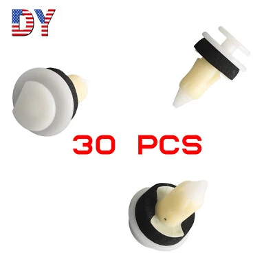 Retenedor de plástico con clip para panel de moldura de puerta de 30 piezas para Mercedes-Benz ML320 ML500 Foto 1 de 4