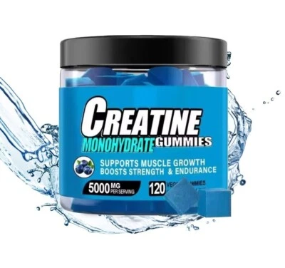 CREATIN MONOHYDRAT Gummis 120 Stück | hochdosiert 5000mg | Anabolika | Steroide - Bild 1 von 4