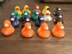 Tootsie Pop/candy Rubber Ducks - Set of 17- Perfect for Duck, Duck, Cruise Line - Picture 1 of 3