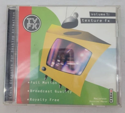 TVFX: Volume 1/Texture FX ~ Macintosh Quicktime Movies ~ c.1996 - Image 1 of 4