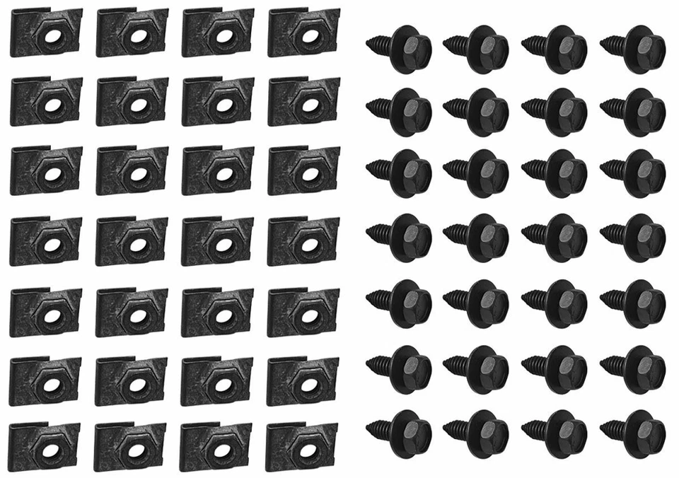 Juego de herrajes para guardabarros interior RestoParts para 1964-1972 GTO Lemans Chevelle El Camino Foto 1 de 3