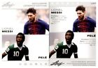 Carte football Lionel Messi/Pele2022 "ÉDITION EXCLUSIVE" #LM-P