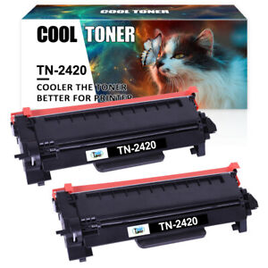 2 XXL Toner für Brother TN-2420 MFC-L2710DW MFC-L 2710 DN HL-L2310 D HL-L2350 DW