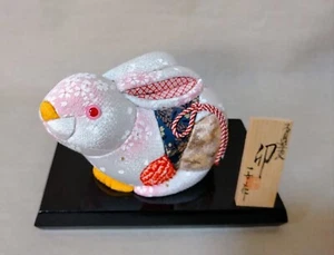 Japanese Vintage KIMEKOMI Oriental Zodiac NINGYO Doll 15cm / U Rabbit - Picture 1 of 6