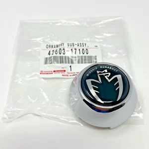 OEM Toyota MR2 Spyder MR-S Midship Runabout Eagle Wheel Center Cap Silver ZZW30 - Picture 1 of 8