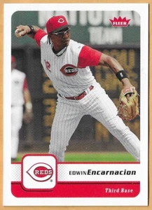 EDWIN ENCARNACIÓN CINCINNATI ROJOS #312 - FLEER CASI NUEVO - NUEVO COMO NUEVO 2006 - Imagen 1 de 2