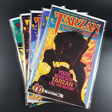 TARZAN THE WARRIOR #1-5 1992 Malibu Complete Set Neil Vokes Marc Hempel comic