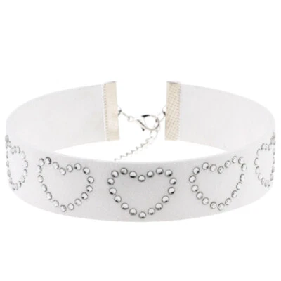 Gargantilla Gótica Retro Terciopelo Collar Ancho Punk Cuello Ajustable Accesorios Foto 1 de 4