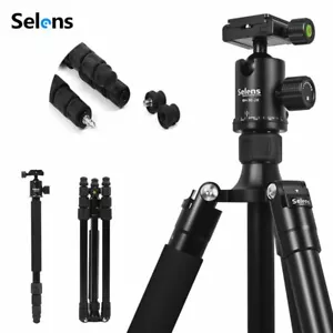 Professional Portable Tripod Ball Head for Nikon Canon Camera DSLR with CarryBag - Picture 1 of 10