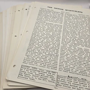 Celebrity Doll Club Newsletter Lot of Issues 1966-1979 Collecting Hobbies - Picture 1 of 12