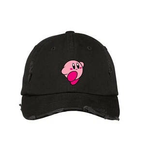Mantente fresco y elegante con gorra de papá estilo vintage ajustable bordada Kirby - Imagen 1 de 19