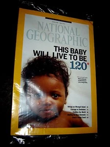 National Geographic Magazine May 2013 This Baby Will Live To Be 120 new sealed - Bild 1 von 2