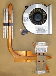 HP NP6125 Dissipatore + ventola - 393597-001 393567-001 Testato! - Foto 1 di 1