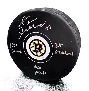 Zdeno Chara Signed Boston Bruins Multi Stats Inscription Hockey Puck COA - Picture 1 of 1