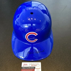 Paul Popovich Signed Full Size Chicago Cubs Baseball Helmet 1969 Cubs JSA COA - Picture 1 of 5