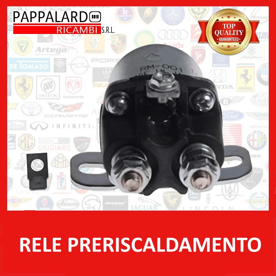 RELE' PRERISCALDAMENTO CANDELETTE MITSUBISHI PAJERO II L200 L300 III 2.5 2.8 TD - Immagine 1 di 1