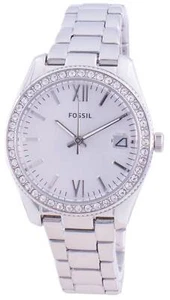 Orologio Donna FOSSIL SCARLETTE ES4317 Bracciale Acciaio Swarovski NEW - Foto 1 di 1