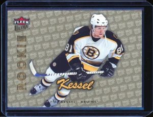 Fleer Ultra Phil Kessel 2006 radiocontrol novato versión dorada NHL Iron Man Record - Imagen 1 de 2
