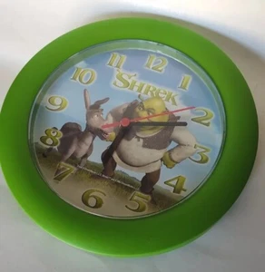 Shrek Wall Clock Battery Operated Vintage Working - Picture 1 of 5