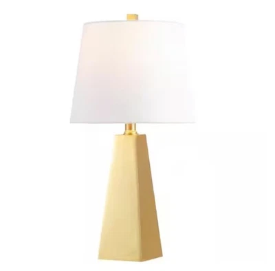 JONATHAN Y Alexis 20.5 in. Gold Leaf Resin LED Table Lamp - Image 1 of 4