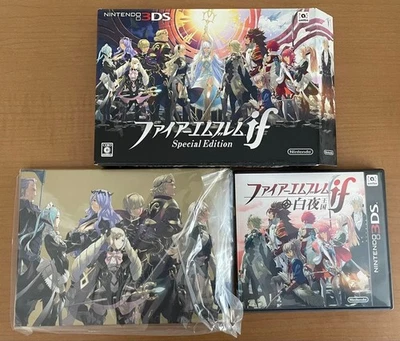 Nintendo 3DS Fire Emblem if Special Edition limited with Art Book  Japan Used - Image 1 of 3