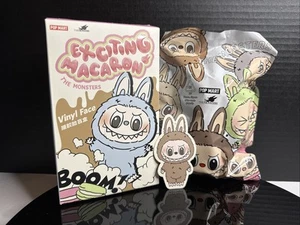 AUTHENTIC POP MART LABUBU EXCITING MACARON TOFFEE US SELLER - Imagen 1 de 19