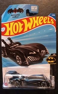 Hot Wheels Batman & Robin Batmobile Car Ver. 1/64 Diecast DC 54/250 - NEW - Picture 1 of 1