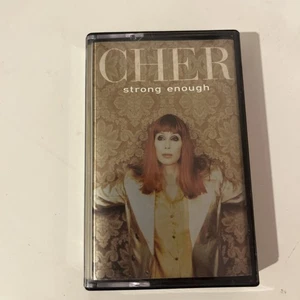CHER - STRONG ENOUGH (WEA 201C) 1999 UK CASSETTE SINGLE EX CONDITION - Picture 1 of 4