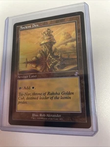 x1 NM RETRO Ancient Den  Time Spiral Remastered Timeshifted MTG Free Shipping - Picture 1 of 2