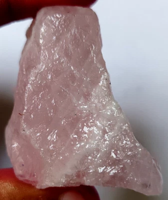 392 Ct. Natural Uncut Pink Rose Quartz Raw Rough Loose Gemstone Gift for Women - Image 1 of 4