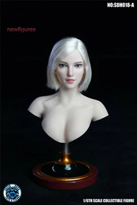 SUPER DUCK 1:6 SDH018A Head Sculpt Model For 12'' Female Phicen TBL Figure Body - Picture 1 of 8