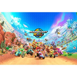 Mario Kart World Poster Art High Quality 4x6 8x10 11x17 13x19 - Picture 1 of 10