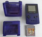 Nintendo Game Boy Color violette+1 jeu+2 Light Master