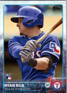 2015 Topps #573 Ryan Rua RC Texas Rangers