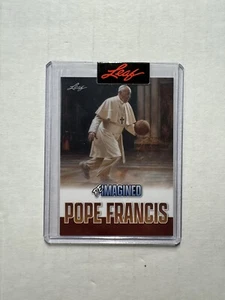 2023 Leaf ReImagined Re-Imagined Pope Francis I /189 Street Basketball SP - Picture 1 of 2